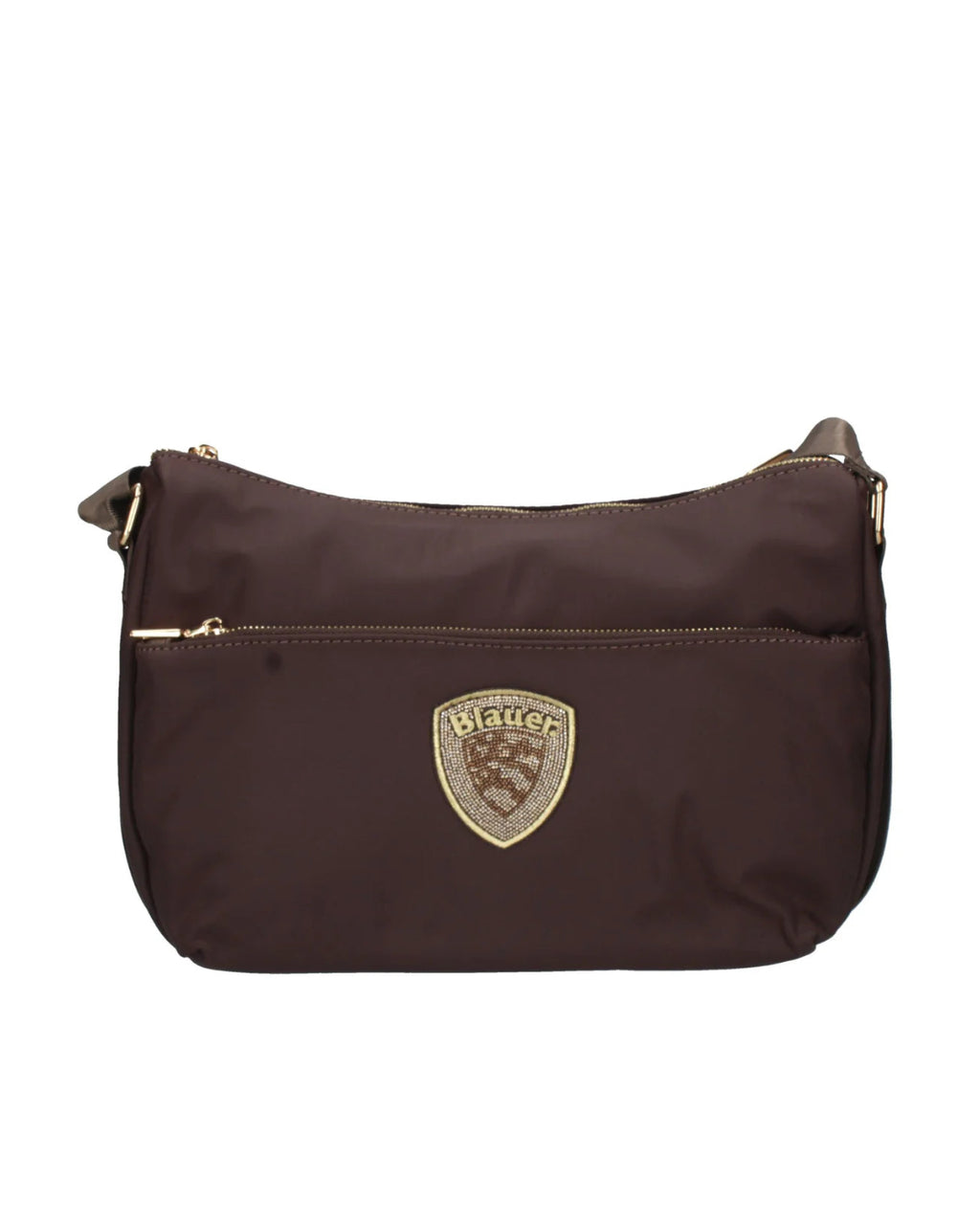 Blauer Borsa a tracolla in nylon tecnico