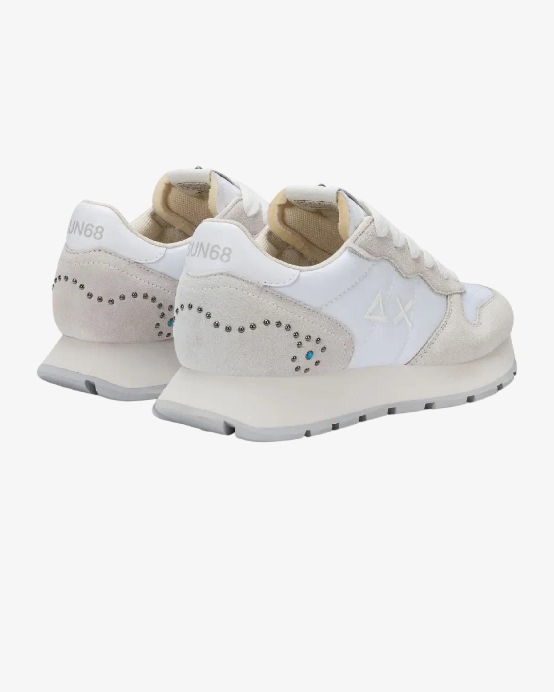 Sun68 Ally Studs bianco