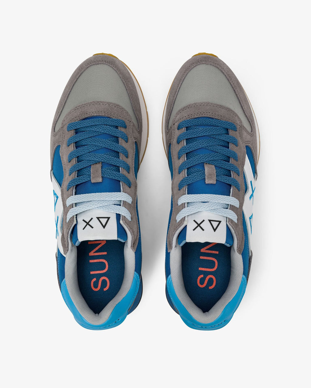 Sun68 Jaki 2.0 Bicolor grigio chiaro/blu royal
