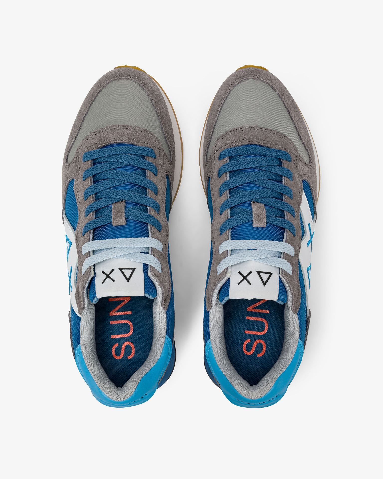 Sun68 Jaki 2.0 Bicolor grigio chiaro/blu royal