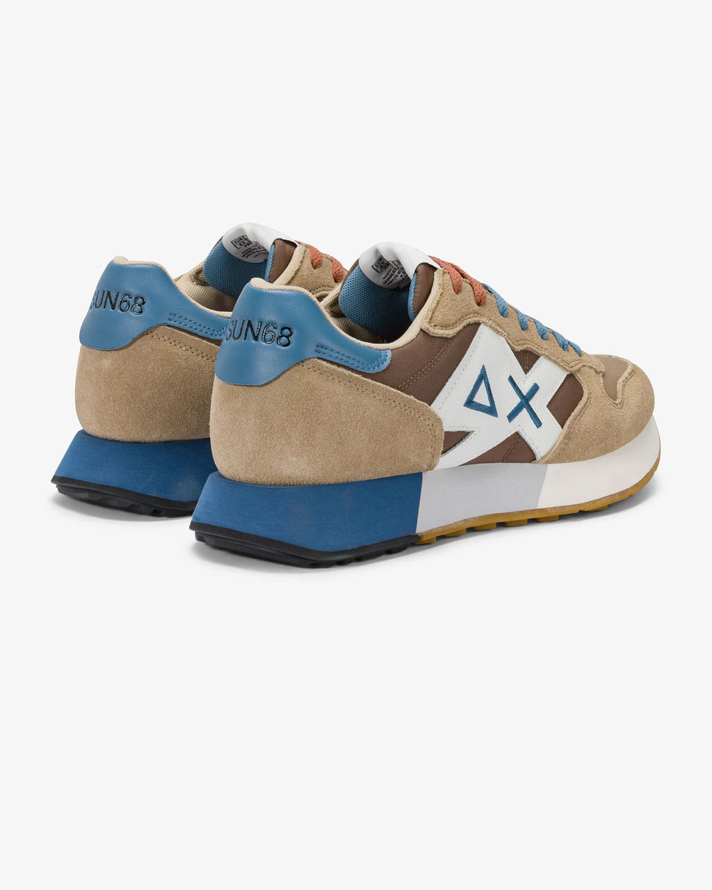 Sun68 Jaki 2.0 Bicolor beige/marrone volpe