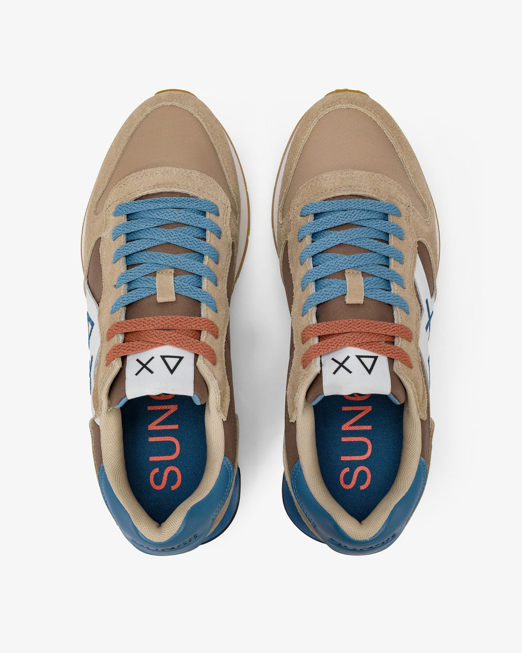 Sun68 Jaki 2.0 Bicolor beige/marrone volpe