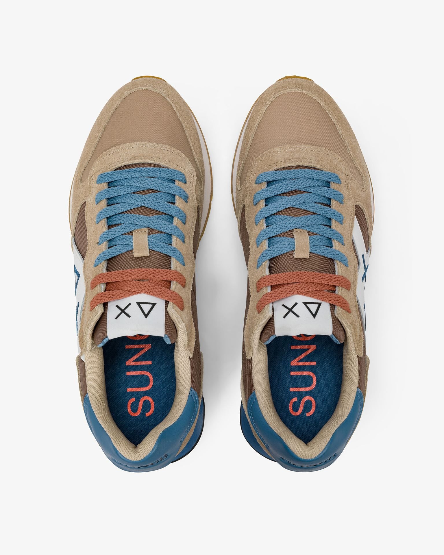 Sun68 Jaki 2.0 Bicolor beige/marrone volpe