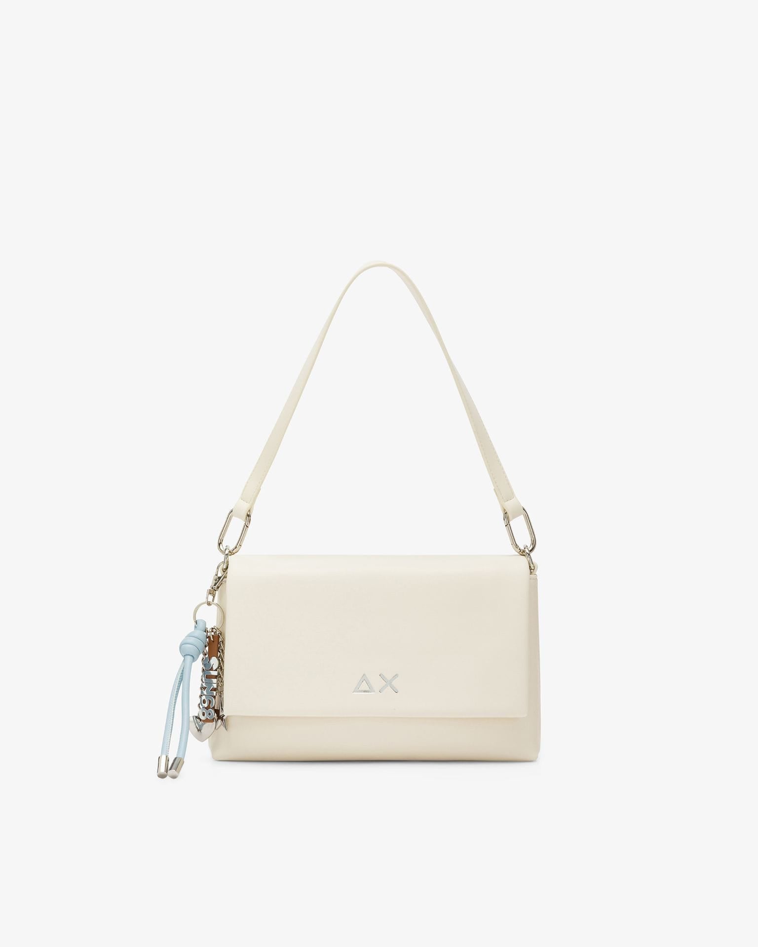 Sun68 Pochette con tracolla bianco panna