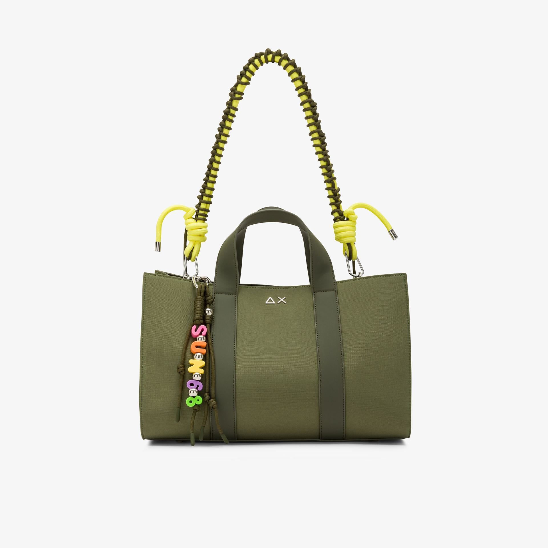 Sun68 Shopping Bag verde militare