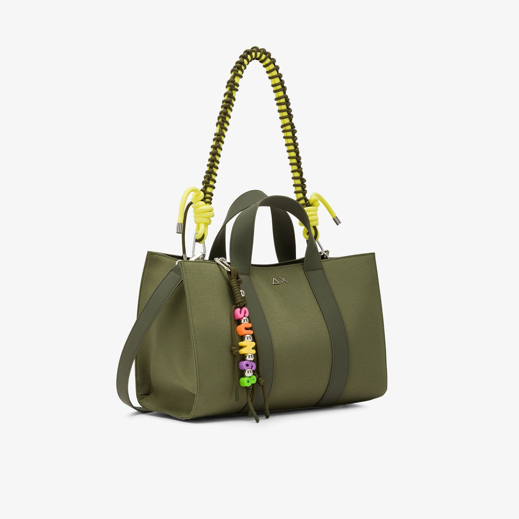 Sun68 Shopping Bag verde militare