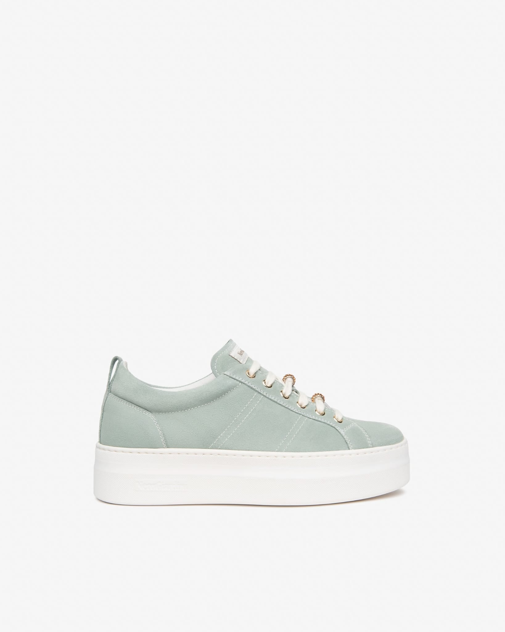 Nerogiardini sneakers verde salvia