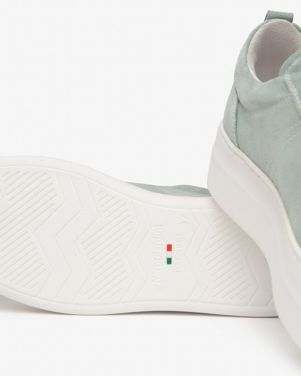 Nerogiardini sneakers verde salvia