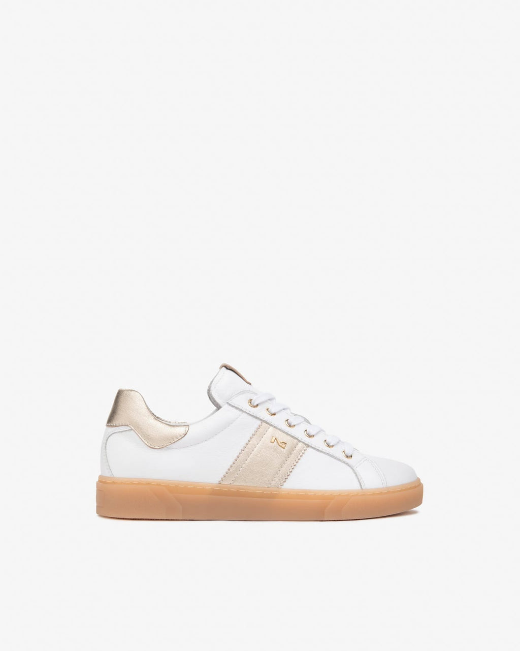 Nerogiardini sneakers bianco/oro