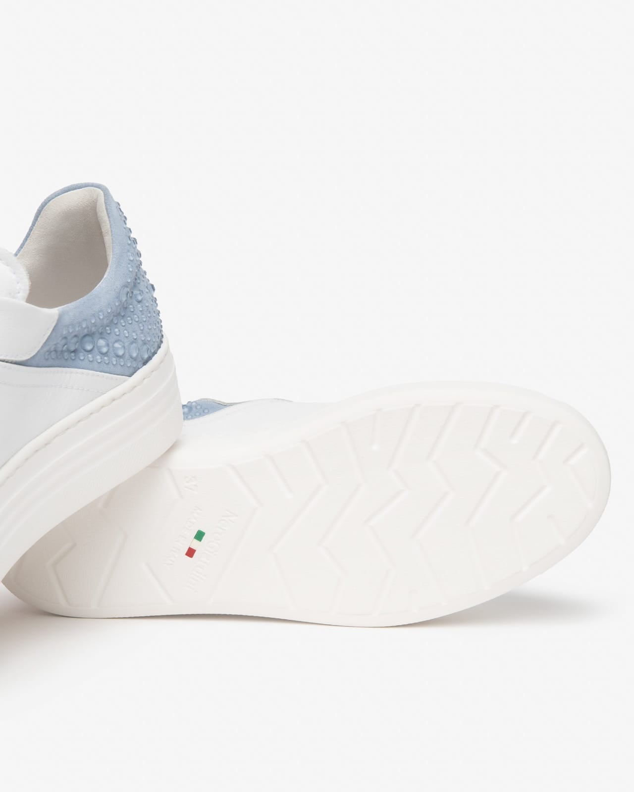 Nerogiardini sneakers bianco/azzurro