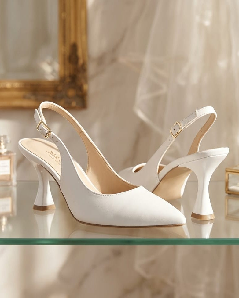 Nacrée modello Vittoria bianco