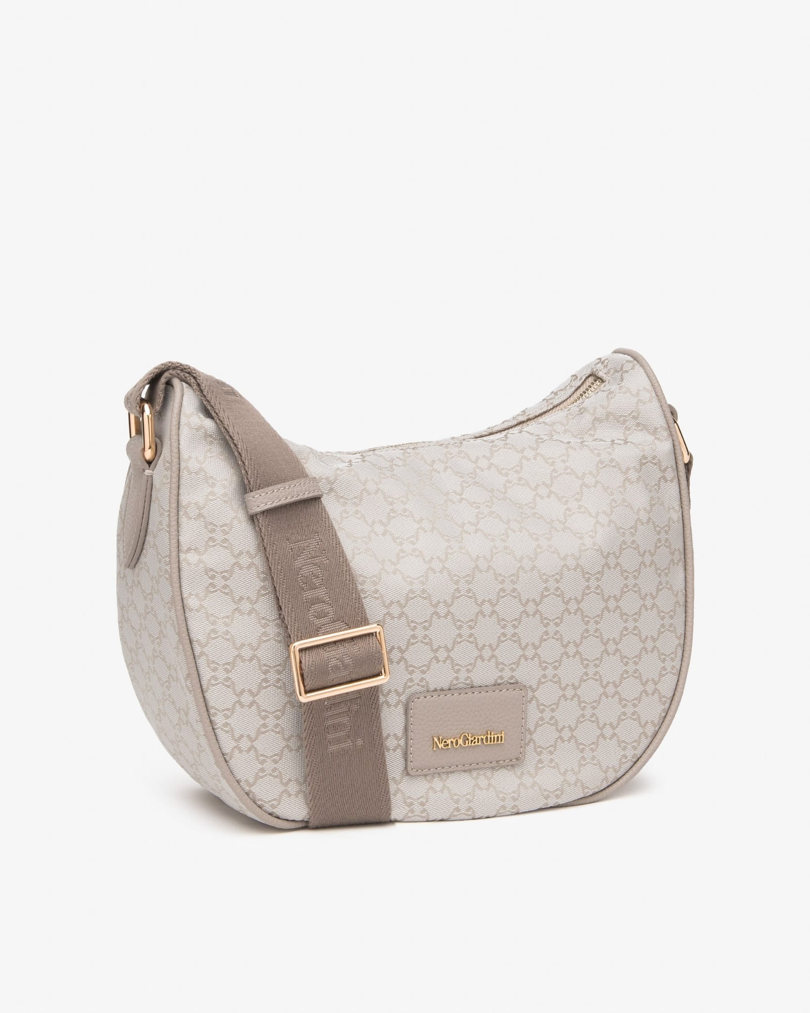 Nerogiardini borsa tracolla beige