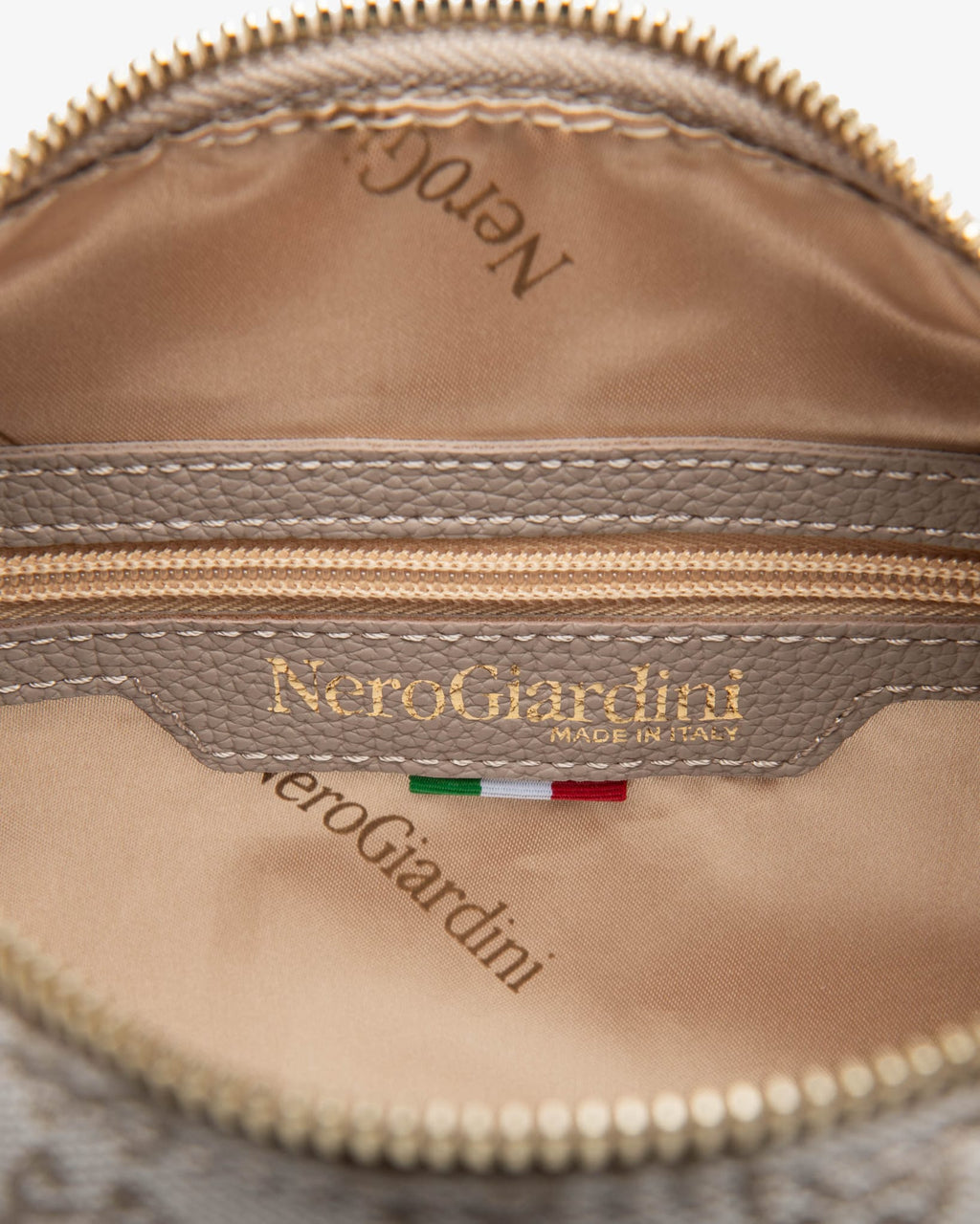 Nerogiardini borsa tracolla beige