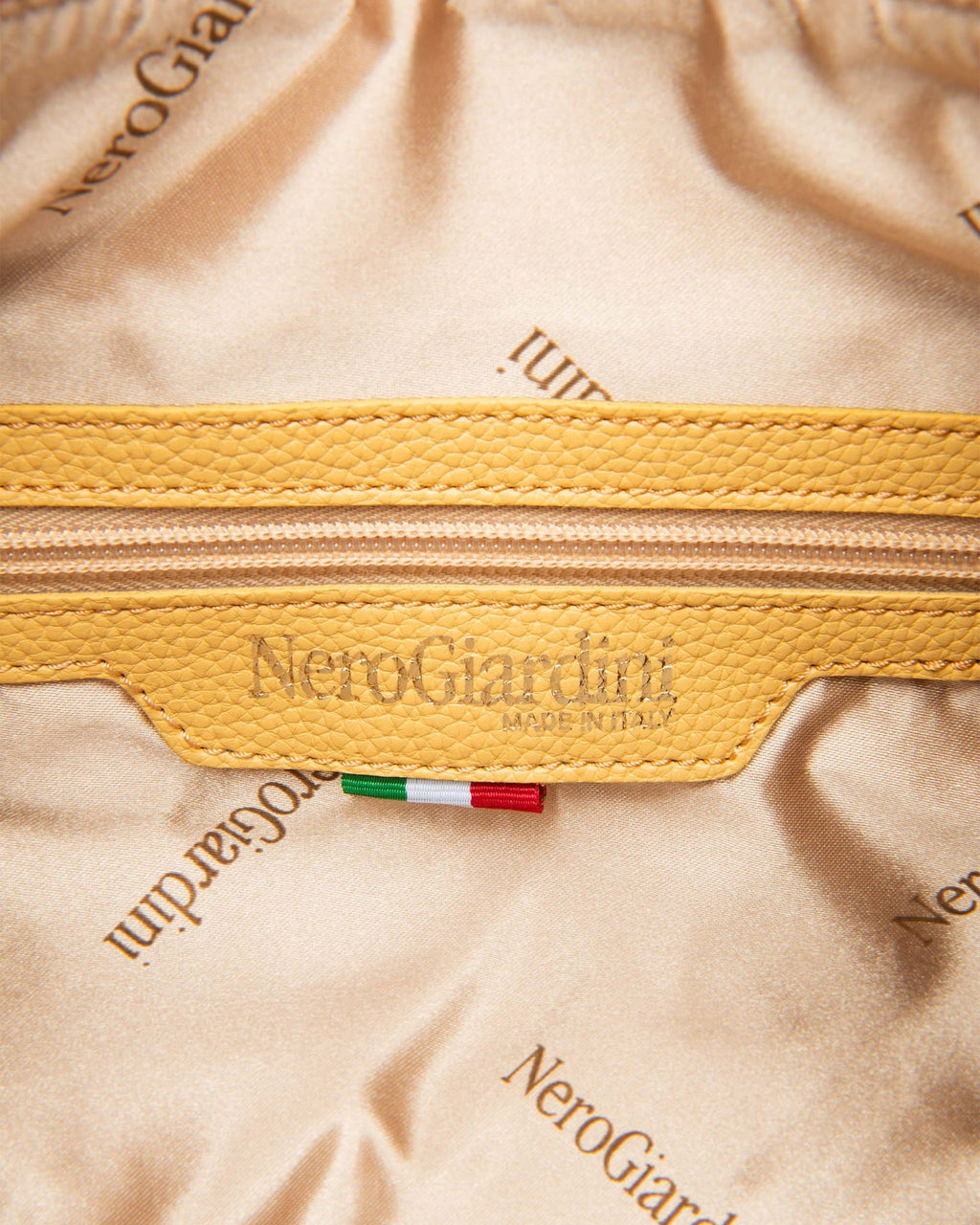 Nerogiardini borsa tracolla giallo