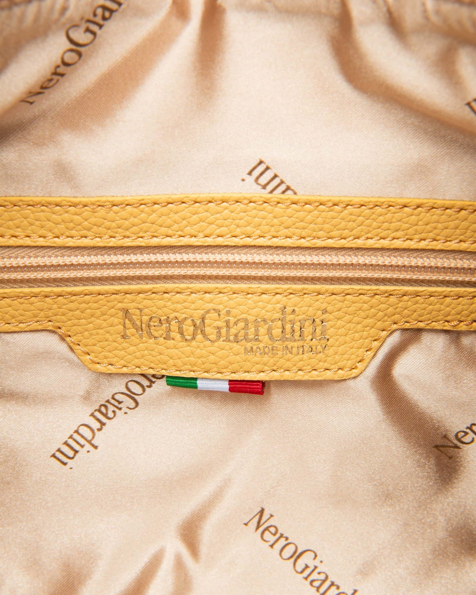 Nerogiardini borsa tracolla giallo