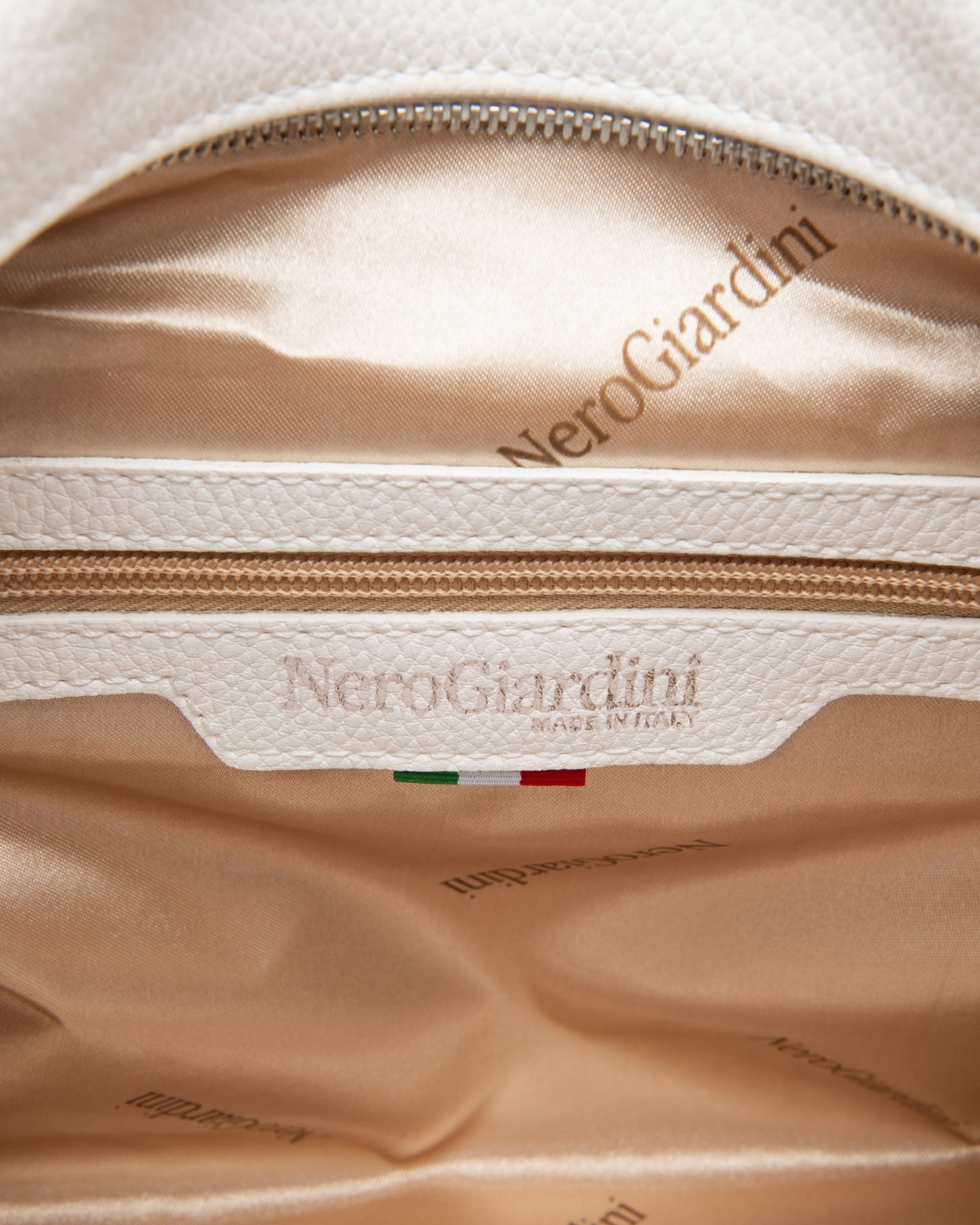 Nerogiardini borsa a spalla bianco