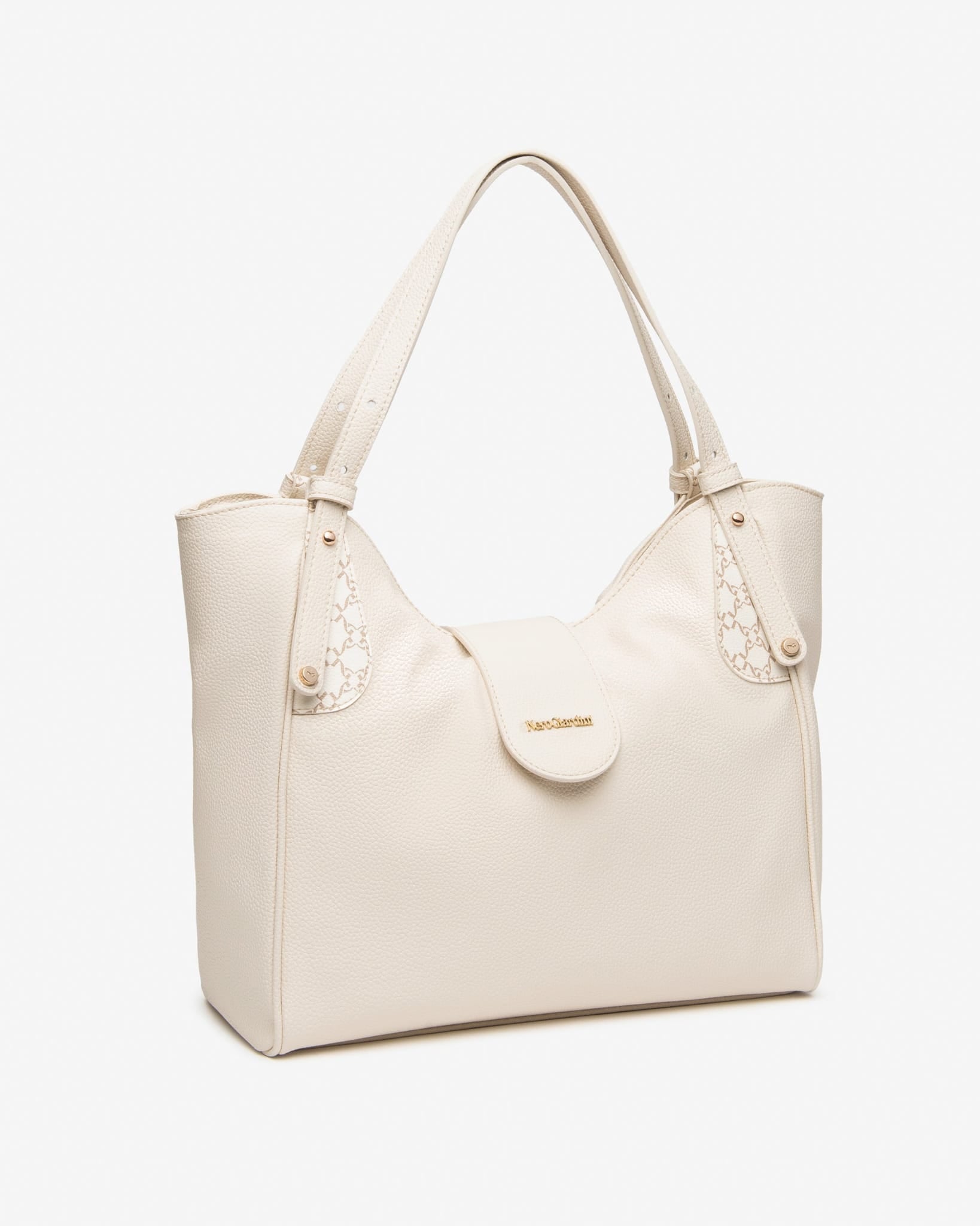 Nerogiardini borsa a spalla panna