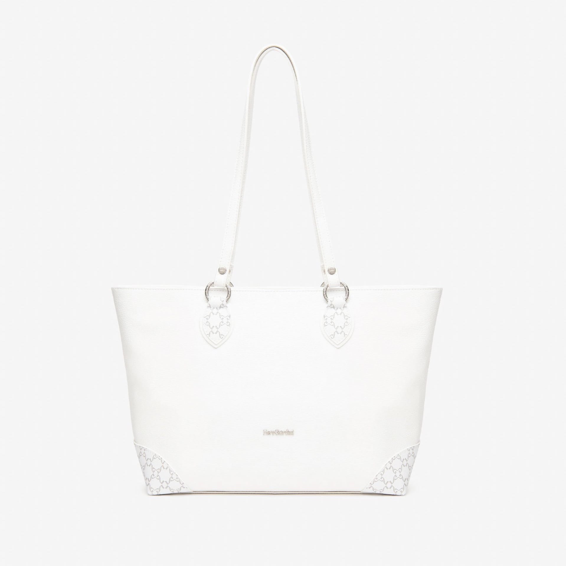 Nerogiardini borsa a spalla bianco