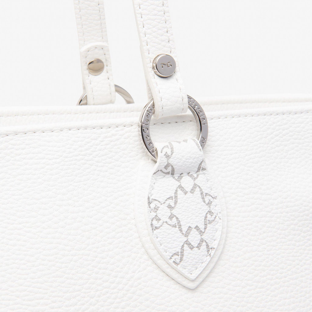 Nerogiardini borsa a spalla bianco