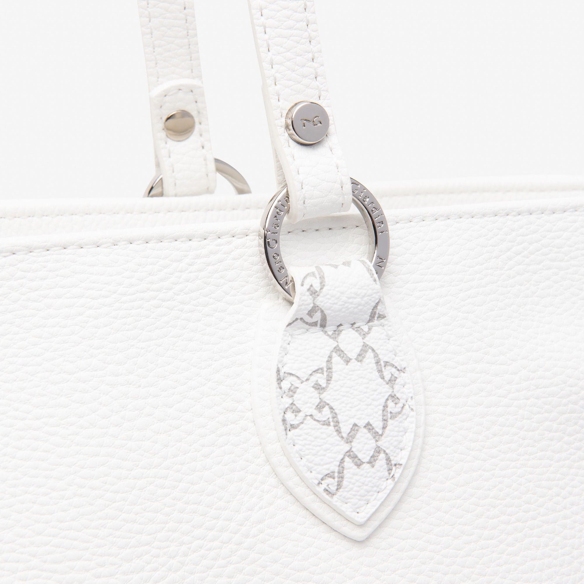 Nerogiardini borsa a spalla bianco