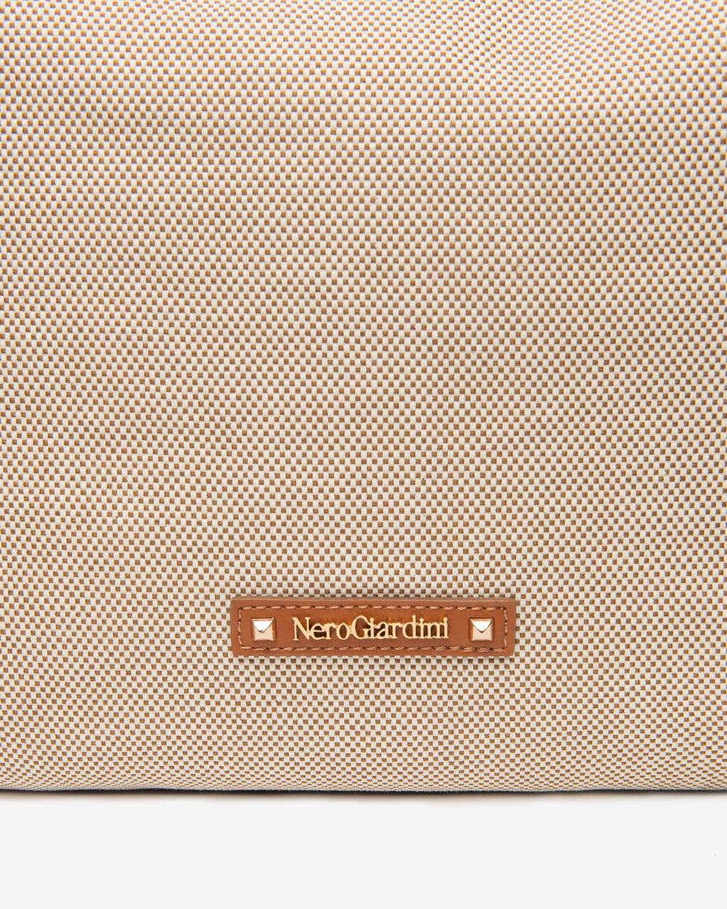 Nerogiardini borsa a spalla beige