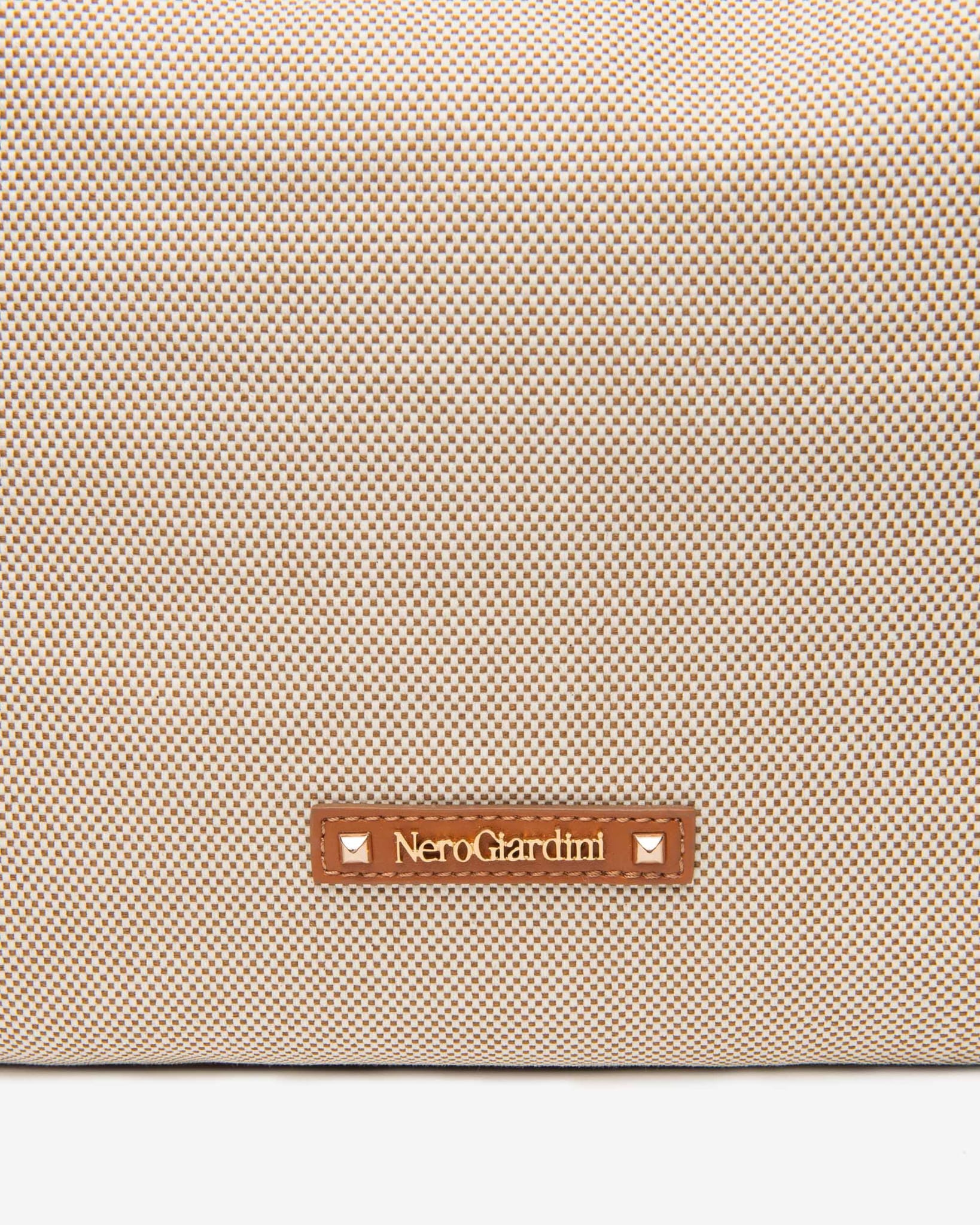 Nerogiardini borsa a spalla beige