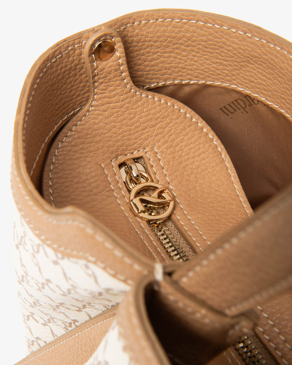 Nerogiardini borsa a spalla beige