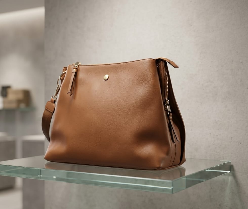 Igi&Co Borsa a spalla/tracolla in ecopelle cuoio