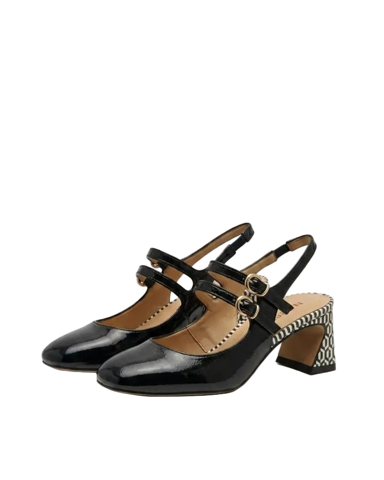 Nacrée modello Silvia nero