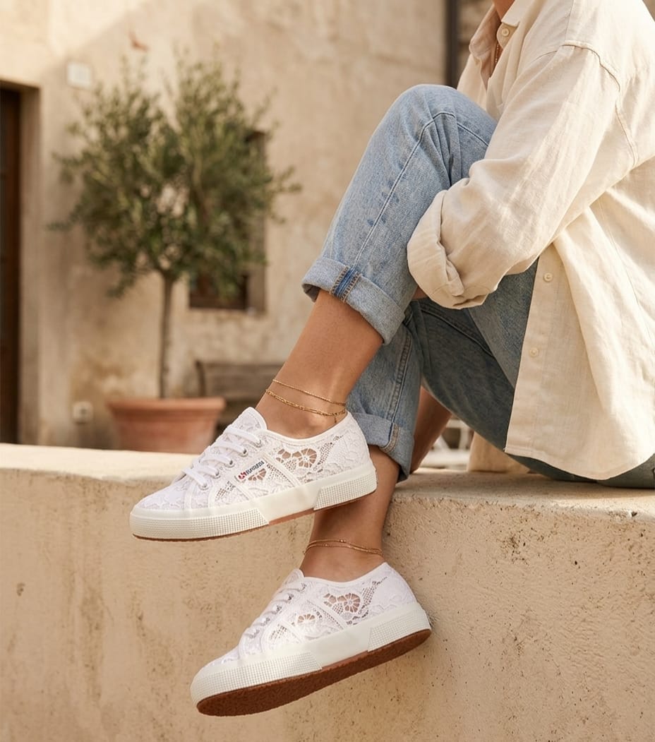 Superga sneakers bianche