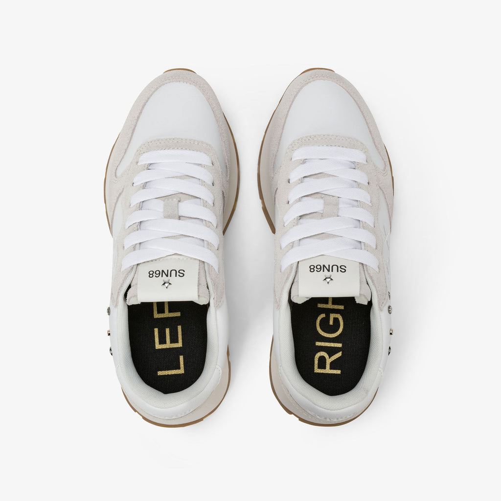 Sun68 Ally studs bianco