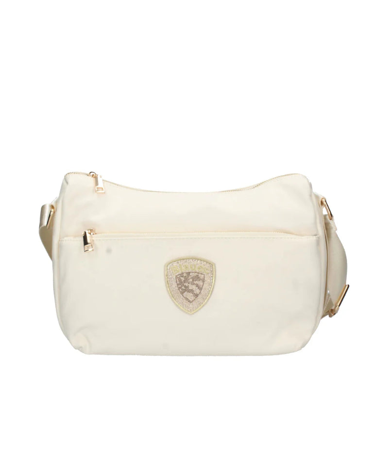 Blauer Borsa a tracolla in nylon tecnico